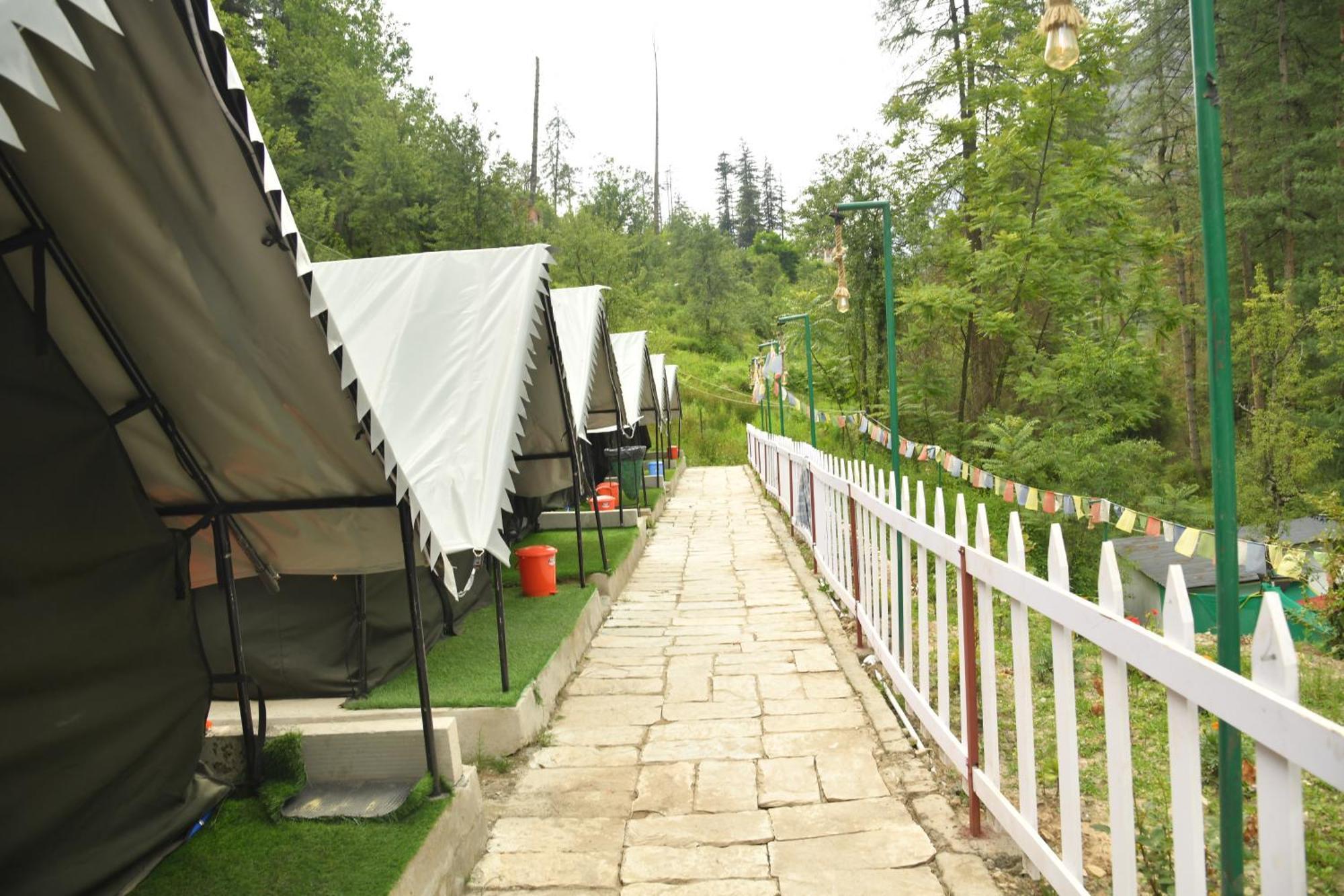 Himtrek Riverside Camps, Kasol Kültér fotó