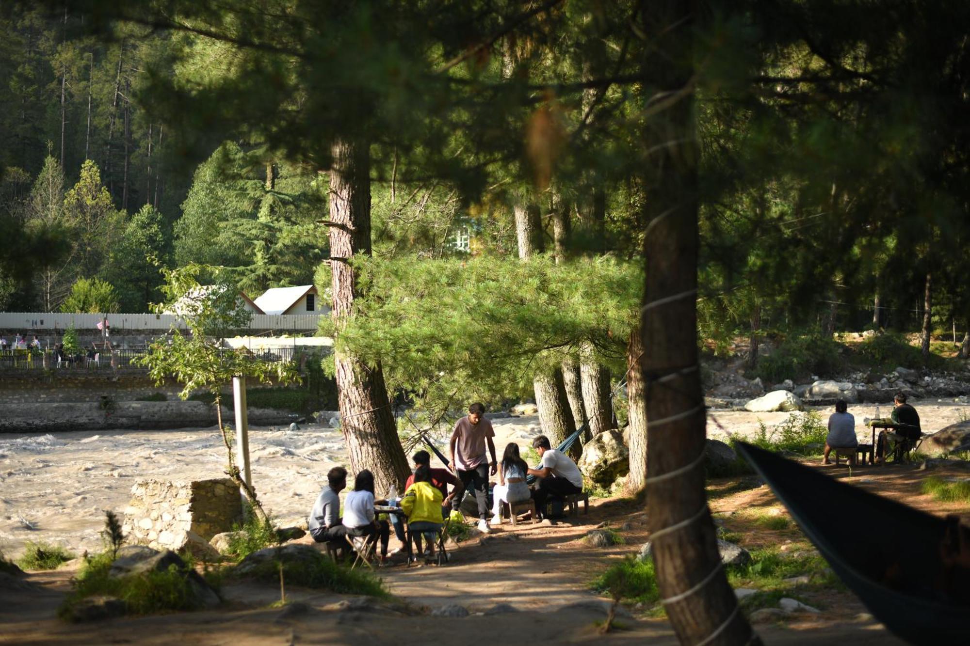 Himtrek Riverside Camps, Kasol Kültér fotó